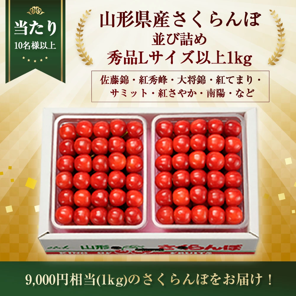 さくらんぼラッキーくじ