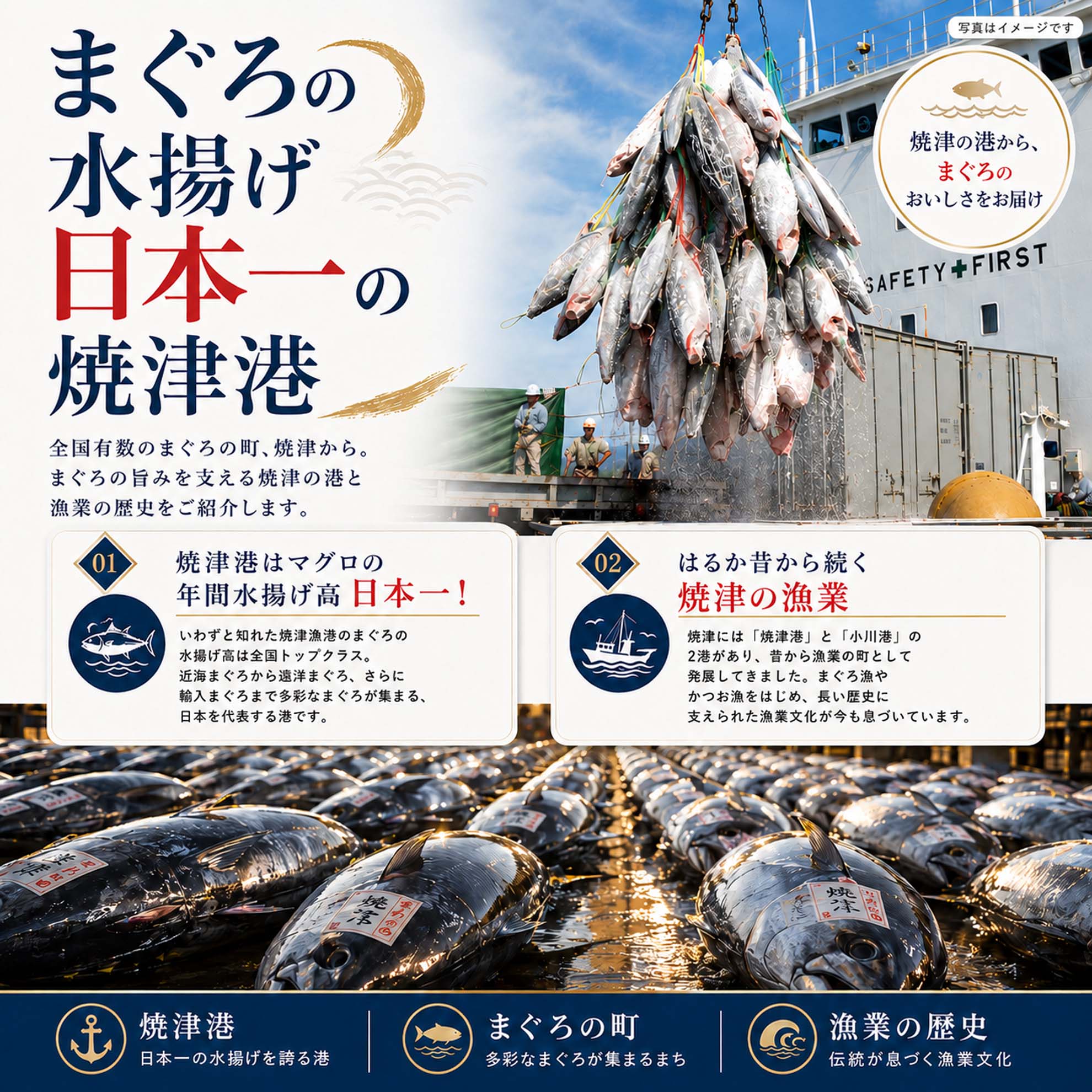 焼津港について