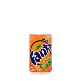 【送料無料】ファンタオレンジ 160ml 缶（Fanta ソフトドリンク フルーツ ジュース 飲み物 飲物 炭酸飲料 お供え おやつ 飲みきり ビタミンＣ 果汁 チビ缶 ちび缶 ケース買い）