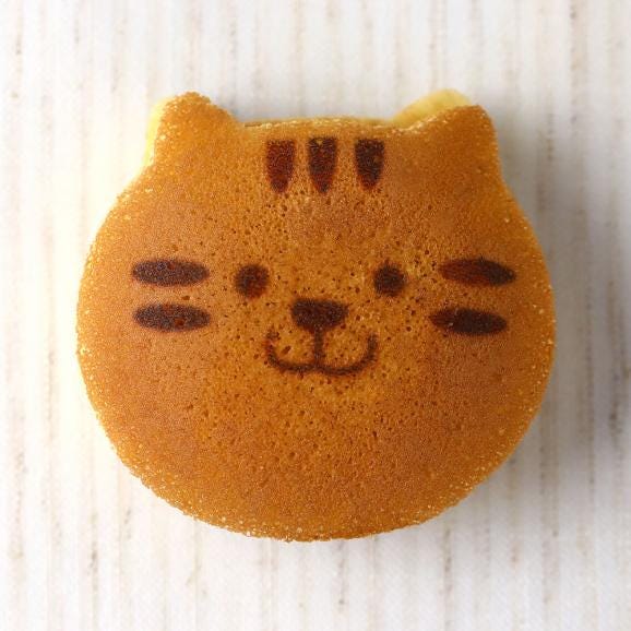 ねこのお菓子 どらネコ 10個入り 小豆餡 ギフト仕様 (猫 動物 どら焼き ドラ焼き どらやき 和菓子)04