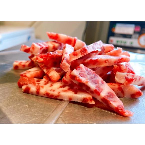 鯨 低温熟成 鯨肉 鹿の子ユッケ 60ｇ02