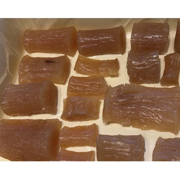 棒スジ肉特上　くじらのスジ肉600ｇ（カット切り）02
