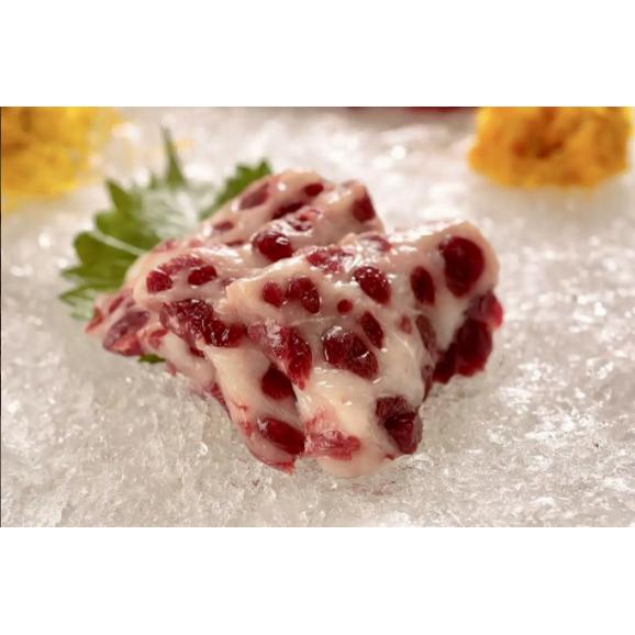 鯨 三大高級部位 お刺身セット 300g（尾の身 鹿の子 脂須の子) 02