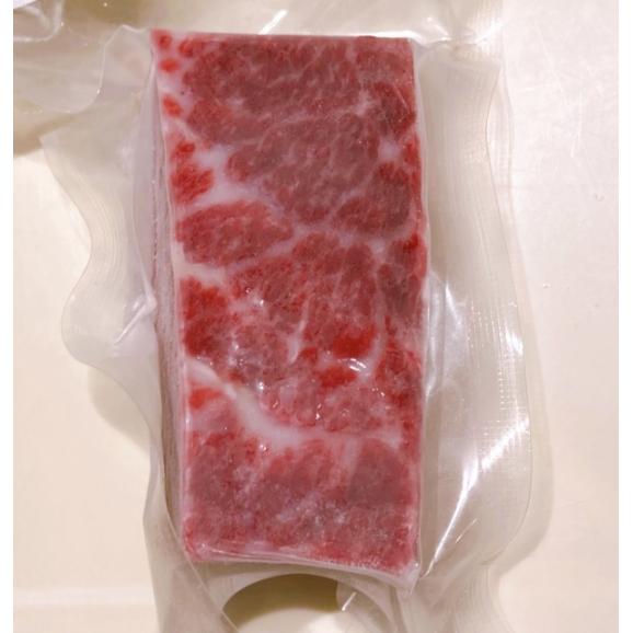 鯨 三大高級部位 お刺身セット 300g（尾の身 鹿の子 脂須の子) 05
