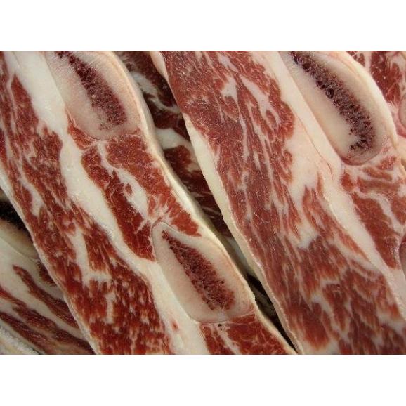 骨付きカルビ1kg位　牛肉　ぎゅうにく　ギュウニク　かるび　03