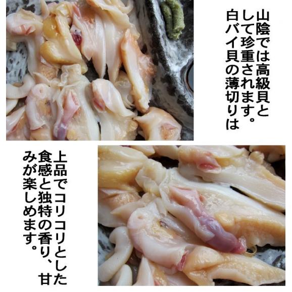 白バイ3kg詰め(冷凍)　かい　貝　カイ　ばい　06