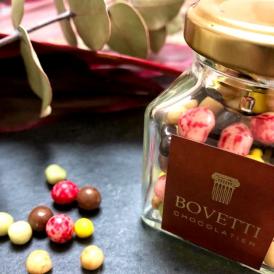 【ぐるすぐり限定】ボベッティ(Bovetti) スパイス粒チョコレート 5種ミックス45g瓶ｘ2個セット　　