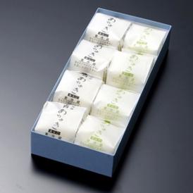 ふわっとしっとり新食感！和洋コラボ新スイーツ　山形銘菓　最上川あわゆき　あんこ+ずんだ味　8個入り（各種4個入り）