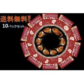 【電子レンジ対応！】BAROSSAのスープカレー（チキン）レトルトカレー　１０パックセット