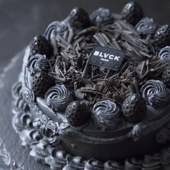 【期間限定】ブラッククラウンショートケーキ 4号サイズ：クリスマス202502