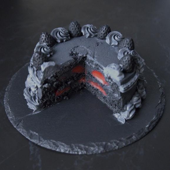 【期間限定】ブラッククラウンショートケーキ 4号サイズ：クリスマス202503