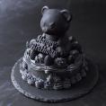 王冠ショートケーキ＆テディベアケーキ タワーセット