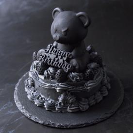 王冠ショートケーキ＆テディベアケーキ タワーセット