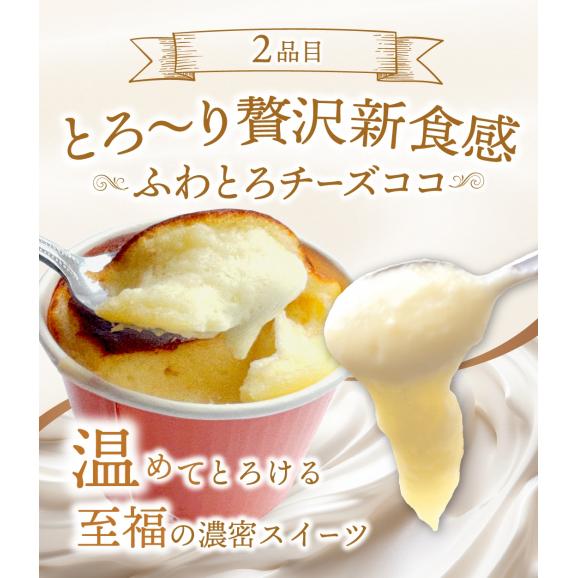 ふわとろチーズケーキ4号（12cm)＋あったか新食感チーズココ3個【贈り物】【プレゼント】【誕生日】【記念日】【母の日】【ホワイトデー】【内祝い】【出産祝い】【口解けまろやか】【魅惑の新食感】05