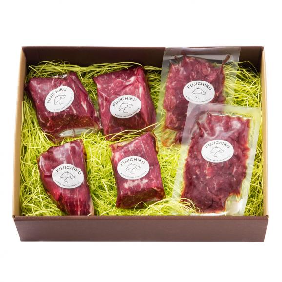 【送料無料】フジチク 馬刺し 赤身堪能セット【肉/馬肉/馬刺/ヘルシー/贈答/ギフト】02