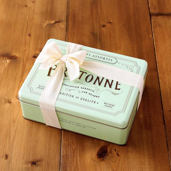 【クリスマス】ブルターニュ クッキーアソルティ〈缶〉（47個入）06