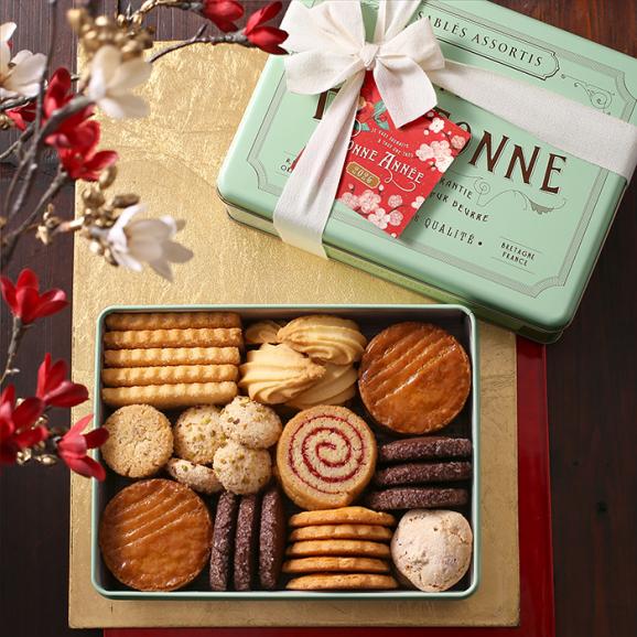 【お正月】ブルターニュ クッキーアソルティ〈缶〉(47個入)06