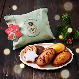 【クリスマス】ノエル・ポーチ ～ノエルクッキーと焼き菓子～［オンラインショップ限定］（6個入）
