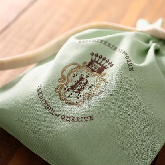 【バレンタイン】ブルトンヌ・ポシェット〈ボヌール〉~焼き菓子と紅茶~(3個+2袋入)05