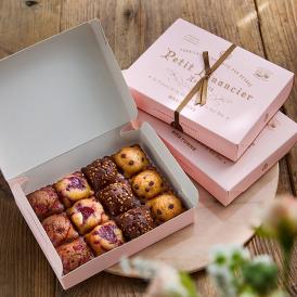 【バレンタイン】プティ・フィナンシェ アソルティ〈苺とショコラ〉（12個入）