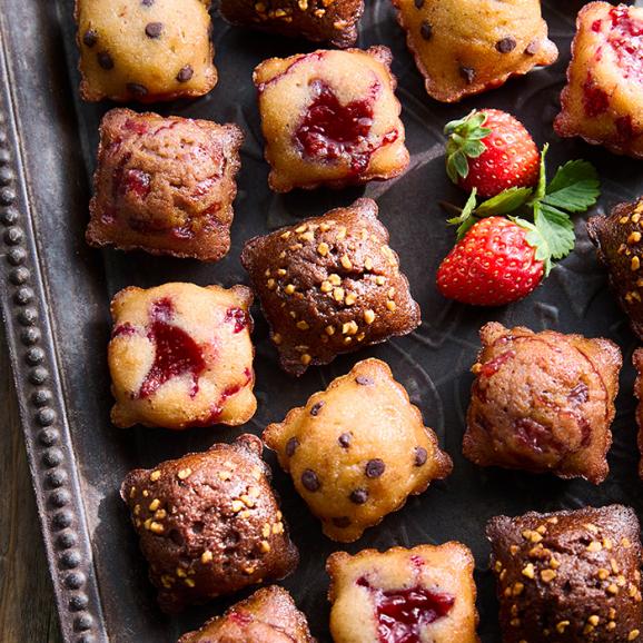 【バレンタイン】プティ・フィナンシェ アソルティ〈苺とショコラ〉（12個入）04