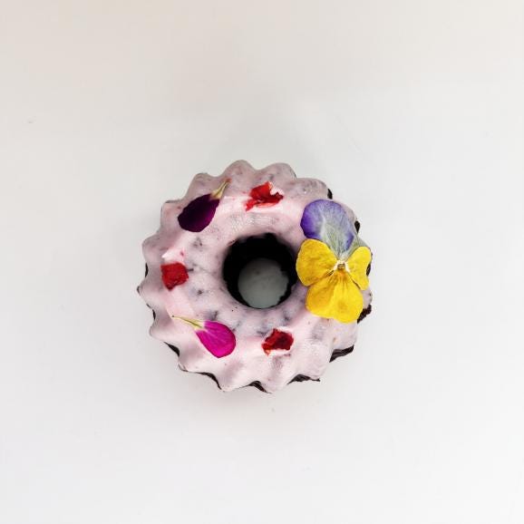 プチギフトお花のケーキ04