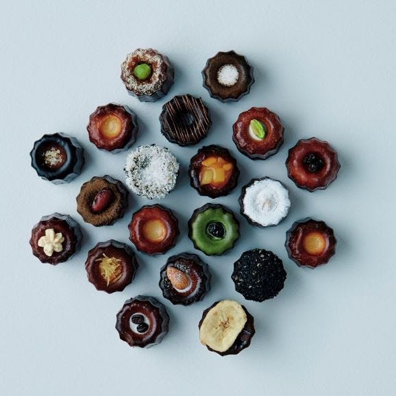 Canel&eacute; de CHIANTI オリジナルカヌレ　10種SET《プレーン/塩キャラメル/西京味噌/抹茶/黒蜜豆乳きな粉/ヘーゼルナッツ/黒胡麻/ココナッツ/はちみつレモンチーズ/アールグレイ》04