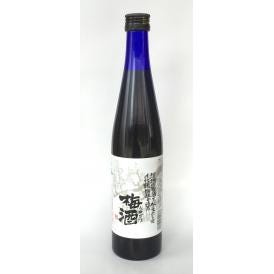 清酒千代鶴をベースに、地元産の梅を原料にして仕込み、熟成させました。