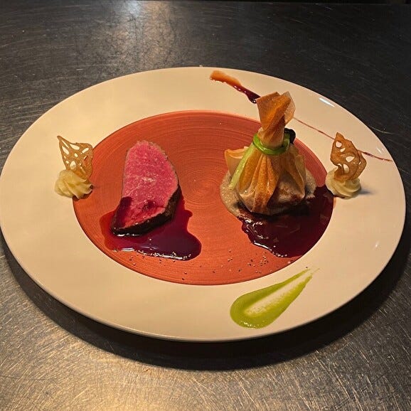 ［カジュアルフレンチ Kuro 96（芦屋） ］［ランチ］軽めのランチにおすすめ　Aコース＜2名様分＞【電子チケット】02