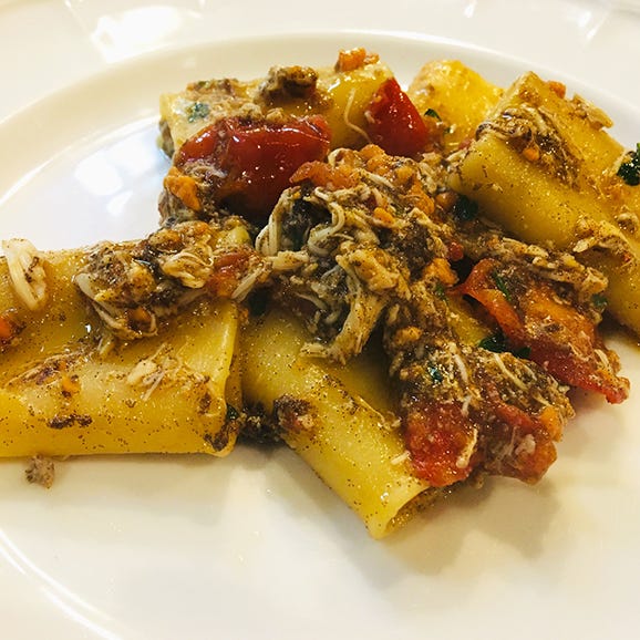[OSTERIA O’GIRASOLE／オステリア オ ジラソーレ（芦屋）]【イタリア地酒ワインペアリング付】原色のナポリ料理のランチコース＜3名様分＞【電子チケット】03