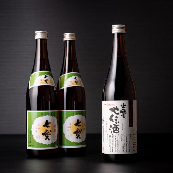 料理の味が引き立つ！松江の味腕くらべセット 本みりん 料理酒 720ml×3本 島根県松江市/米田酒造株式会社[ALDD001]05