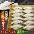 ほかほかのご飯にぴったり！恵曇エテカレイ一夜干しセット×12尾 島根県松江市/有限会社丸三商店[ALCP003]