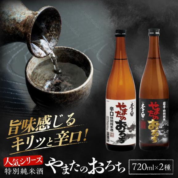 食事を格上げする一杯!李白[特別純米]やまたのおろち 辛口・超辛口720ml×2本セット 島根県松江市/李白酒造有限会社[ALDF002]
