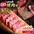 極上厳選！受賞歴多数 しまね和牛 ハラミ焼肉(600g) 島根県松江市/株式会社O.R.C[ALEF008]