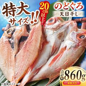 TV放映多数！県内外のファンがわざわざ訪れる 天日ほしもん屋特製 のどぐろ干物×4枚（特大サイズ・20cm以上） 島根県松江市/桝谷鮮魚店[ALCJ002]
