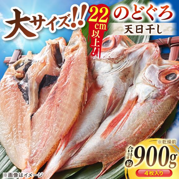 TV放映多数！県内外のファンがわざわざ訪れる 天日ほしもん屋特製 のどぐろ干物&times;4枚（大サイズ・22cm以上） 島根県松江市/桝谷鮮魚店[ALCJ002]01