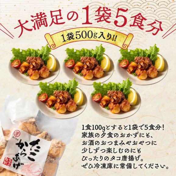 15-288 北海道紋別産たこのから揚げ1kg05