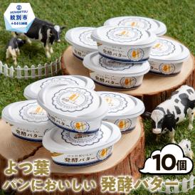 17-111 よつ葉パンにおいしい発酵バター（100ｇ）×10個