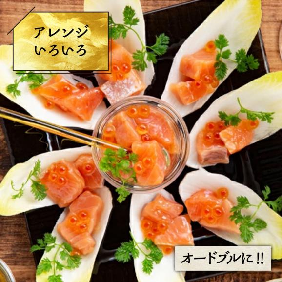 11-149 北海道産鮭親子漬けプレミアム2個セット～いくら増量しました～05