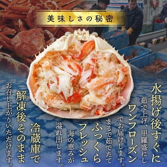 13-358 簡単！レンジでカニ甲羅盛４個【カニミソたっぷり】03