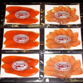 17-208 無添加天然・スモークサーモン2種食べくらべセット【2026年4月以降発送】