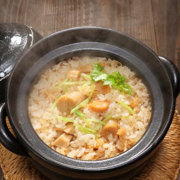 23-60 【お中元】【無添加】 「紋別漁師食堂」北海道 帆立ほぐしめし4個　｜北海道　グルメ　海鮮　炊き込みご飯03