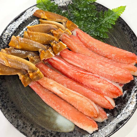 26-41 【生食可】特大・生ずわいがに脚ポーション1kg(500ｇ×2)03