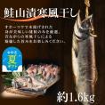 24-101 【お中元】鮭山漬寒風干し姿　切身　【紋別産】【新巻鮭】