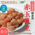 22-128 【お中元】【希少】お刺身用 赤帆立800g　｜ 北海道産　グルメ　海鮮丼