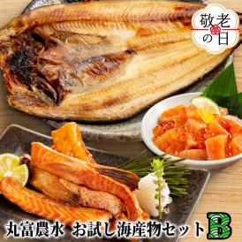 11-210 【敬老ギフト】丸富農水お試し海産物セットＢ