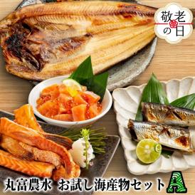 11-212 【敬老ギフト】丸富農水お試し海産物セットＡ