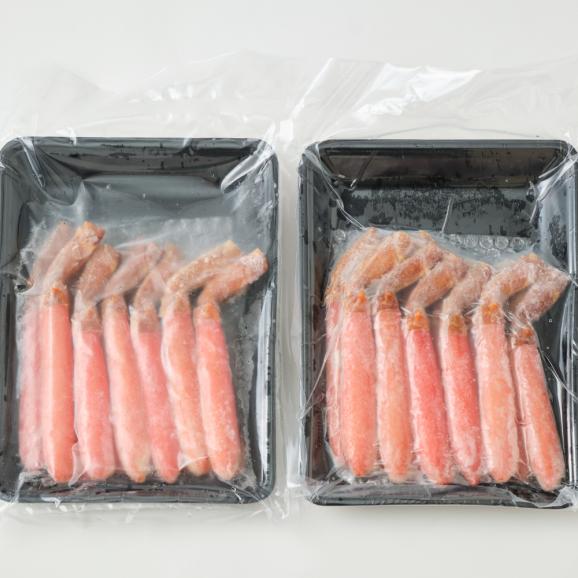 26-46 【敬老ギフト】【生食可】特大・生ずわいがに脚ポーション1kg(500ｇ×2)05