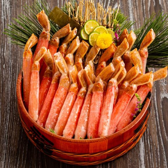 28-57 【厳選部位のみ】本ズワイガニしゃぶしゃぶ　特大(たっぷり1kg)【数量限定】｜ 生食可 お刺身04