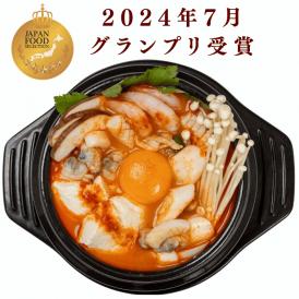 【1日２０個限定】【韓国本場の味を食卓で楽しめるオモニの食卓シリーズ！】＊絶品＊　オモニの食卓　海鮮スンドゥブチゲセット（１食分）　